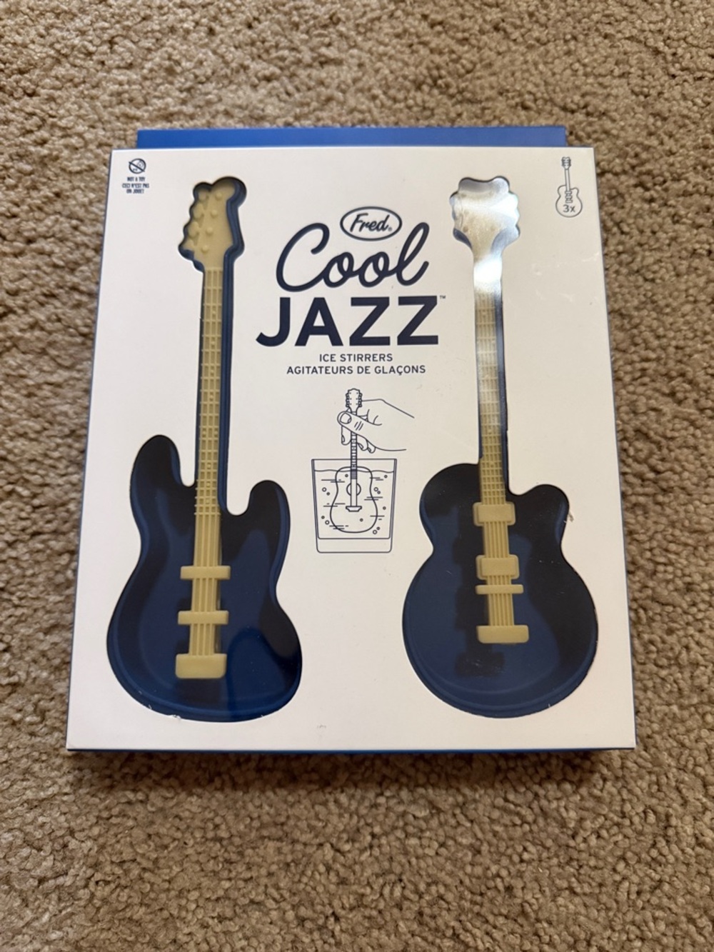 Fred Cool Jazz Guitar Ice Stirrers New